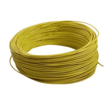 Imagem de Cabo Flex. Automotivo 1.00mm Amarelo Rolo 100m - Cód.8102 - BC Cabos