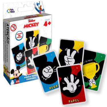 Imagem de Jogo Mickey Mouse Jokenpô Pedra Papel Tesoura Disney Junior - Pais e f