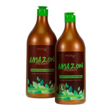 Imagem de Escova Progressiva Profissional Sem Formol Premium 2X1Litro - Natuvega