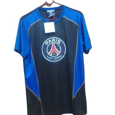 Imagem de Camisa Masculina Paris Saint German PSG Balboa, Azul marinho, GG