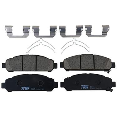 Imagem de TRW Conjunto de pastilhas de freio de disco Pro TRC1401 para Toyota Venza 2009-2015, frente