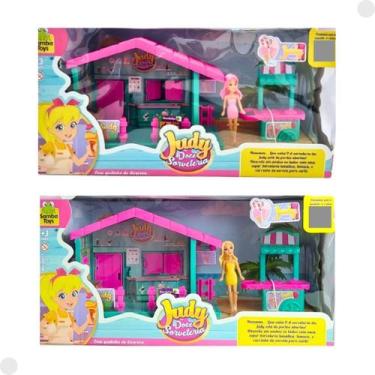 Imagem de Brinquedo Boneca Judy Doce Sorveteria Com Carrinho De Sorvete 0417 - S