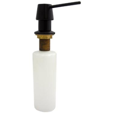 Imagem de Simpatico 30321Ob Dispensador de sabonete ou loção com modelo resistente e luxuoso, bronze polido a óleo escuro