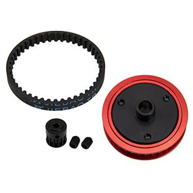 Imagem de ShareGoo RC Car 3,2 mm Sistema de engrenagem de transmissão por correia para carro axial SCX10 SCX10-II 90046 1/10 RC Crawler Car (vermelho)