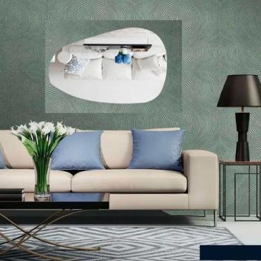 Imagem de Espelho Decorativo Orgânico Lapidado 45x80cm - Woodglass