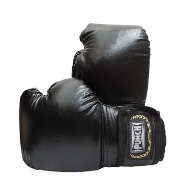 Imagem de Punch Home Luvas de Boxe 2 Peças, Masculino e Feminino, Preto, 12