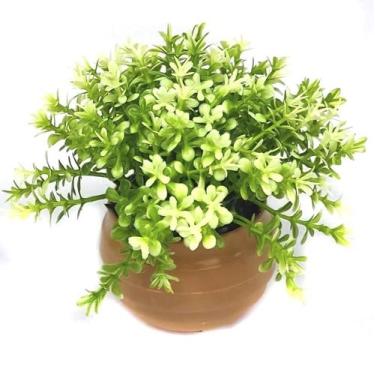 Imagem de decoração planta artificial decorativas vaso vasinho flor A - Luthi Co