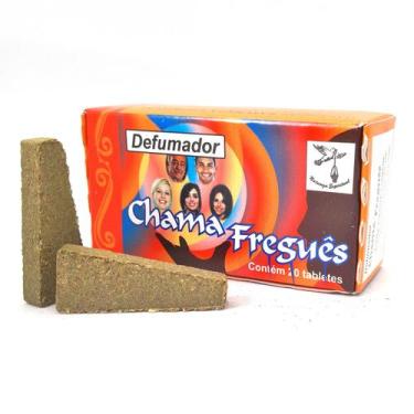 Imagem de Defumador Natureza Espiritual Chama Freguês Cx 20 Tabletes