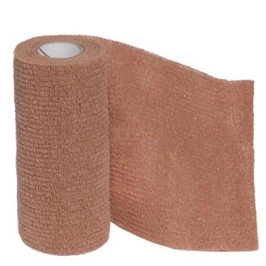 Imagem de Bandagem Atadura Elástica Autoaderente Flexband 10cm X 4,5m Bege