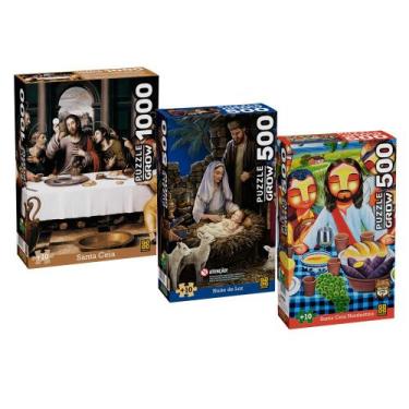 Imagem de Combo Quebra-cabeças Fé e Tradição - Grow