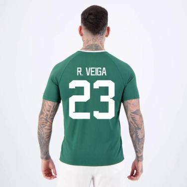 Imagem de Camisa Palmeiras R. Veiga 23 Alviverde Branca e Verde - Betel, P