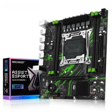 Imagem de Placa-Mãe MACHINIST-X99 PR9 - LGA 2011-3, Intel Xeon E5 V3/V4, DDR4, S