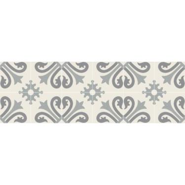 Imagem de Adesivo Vinil Para Piso Cozinha Azulejo Lavável - Cinza - Colacomigo