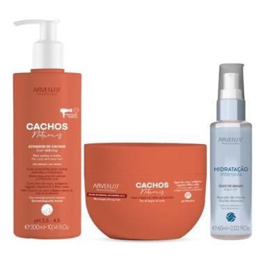 Imagem de Kit Arvensis Cachos Ativador Ond Geleia Alta + Óleo de Argan