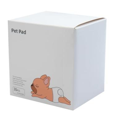 Imagem de Fraldas descartáveis para cães fêmeas, envoltórios para cães com calor, micção excitável ou incontinência, super absorvente, respirável, fácil de colocar para traje de recuperação de cirurgia de