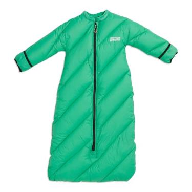 Imagem de Saco de dormir infantil Big Mo 40° (idades 18-36m). O saco de dormir de acampamento mais aconchegante e divertido para crianças com punhos ajustáveis. (Leapfrog Green)