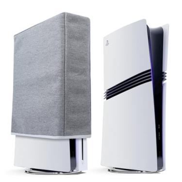 Imagem de Raryars Capa Protetora Contra Poeira para Ps5 Pro, Proteção Contra Poeira, Projetada Sob Medida para Console Playstation 5 Pro, Edição Em Disco E Edição Digital com Corte de Precisão de Algodão Grosso