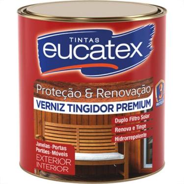 Imagem de Eucatex Verniz Tingidor Mogno 1/4
