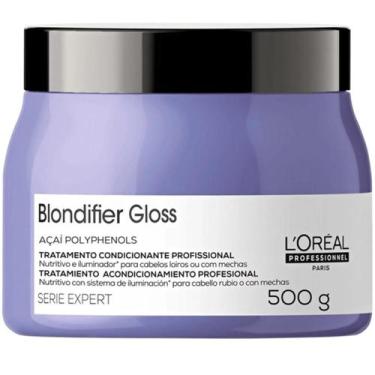 Imagem de Máscara Blondifier Gloss Série Expert 500g LOréal Nutrição Brilho e Re