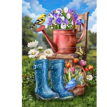 Imagem de Briarwood Lane Bandeira In the Garden House