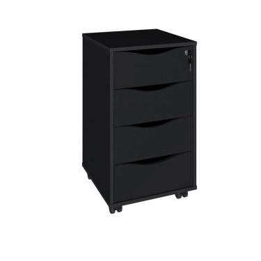 Imagem de Gaveteiro Bit 4 gv Preto