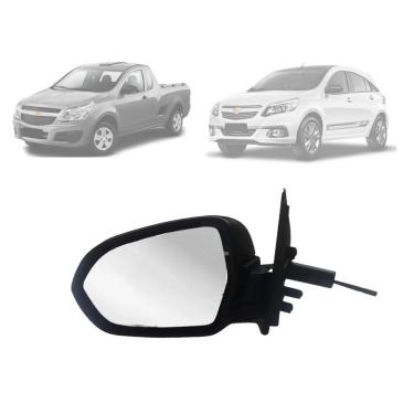 Imagem de Retrovisor eletrico agile montana 09/.. Capa lisa motorista 46058ERECPE