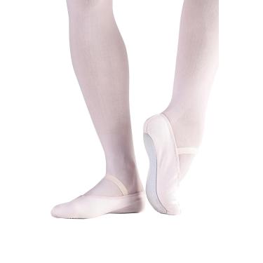 Imagem de Sapatilha Meia-Ponta Sola Inteira, Lona, Só Dança F22, Rosa, 41