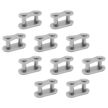 Imagem de 415 Chain Master Link Roller Steel Alloy Heavy Duty Roller Chain Connector Links Auto Peças para Bicicleta Mini Bike Karting Pit ATV Scooter 10 peças