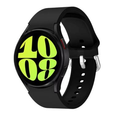 Imagem de Pulseira Silicone Curvada Para Galaxy Watch6 44mm Lançamento - TechKin