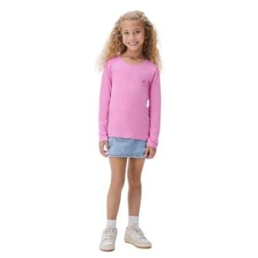 Imagem de Blusa Infantil Hering Manga Longa Feminino-Feminino