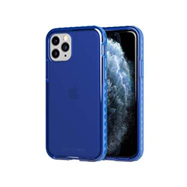 Imagem de tech21 Evo Rox para Apple iPhone 11 Pro - Capa de telefone antimicrobiana combate bactérias com proteção contra quedas de 3,6 m, azul farinha de milho