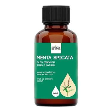 Imagem de Óleo Essencial Menta Spicata 60Ml - Puro E Natural - Essência Do Brasi