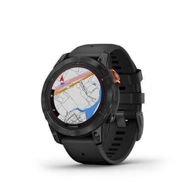Imagem de Garmin Smartwatch GPS multiesportivo FNIX 7 Pro – Edição solar (sem Wi-Fi), lanterna embutida, capacidade de carregamento solar