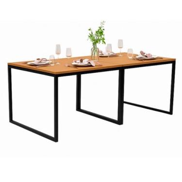 Imagem de Mesa de Jantar Multiuso 160x80  Conjunto 2 Mesas 80x80  Ideal para Apa