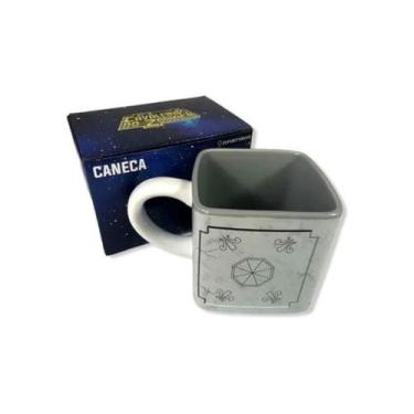 Imagem de Caneca Cubo 300ml Cavaleiros Urna De Pegasu - Zona Criativa