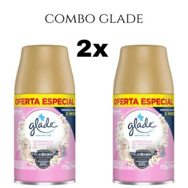 Imagem de Combo Odorizador de Ambiente Glade Refil Automatic 269ml, Rosa