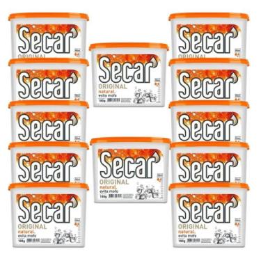 Imagem de 12 Evita Mofo Secar 180g Antimofo Piano Guarda Roupas Armários Closets