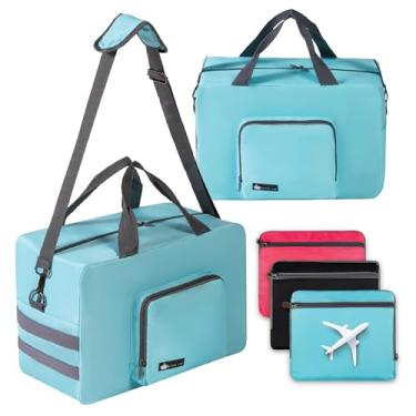 Imagem de BETTERLINE Bolsa De Viagem Para Itens Pessoais Companhias Aéreas - Mão E Debaixo Do Assento, Mala Cabine, Grande Mulheres Homens, Dobrável, Resistente À Água, Pernoite, 40 X 25 20 Cm