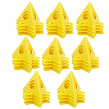 Imagem de Sutekus Pacote Com 32 Suportes Para Pintura, Suporte Em Pirâmide Pintura Epóxi, Tela E Elevadores De Porta, Gabinete