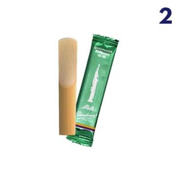 Imagem de Kit c/ 2 palhetas java n.3 p/sax soprano sr303 vandoren