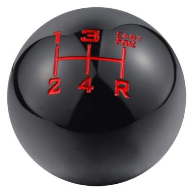 Imagem de Padaodao Manípulo de mudança de 5 velocidades, alavanca de engrenagem de resina, alavanca de câmbio para a maioria dos veículos de transmissão manual, veículos SUV, caminhões, preto