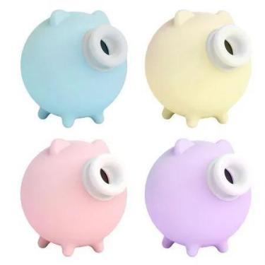 Imagem de Estimulador Sugador Clitóris Porquinho Piggy Recarregável usb - S HAND