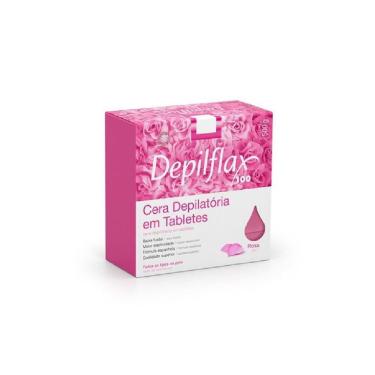 Imagem de Cera Quente Depilatória Depilflax Rosas 500G