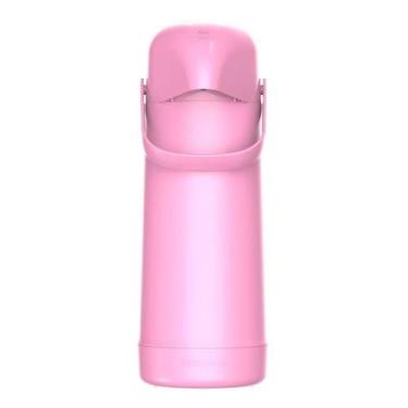 Imagem de Garrafa Termolar Magic Pump Pressão 8700 Rosa Balé 1 Litro