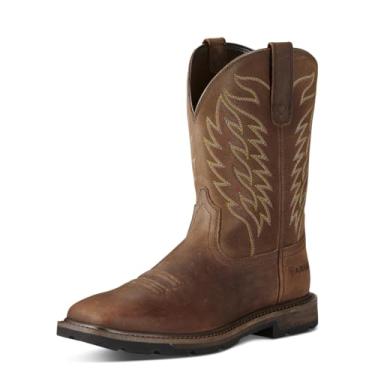 Imagem de Ariat Work Men's Groundbreaker Wide Square Toe Boot (12 D(M) US, Brown)
