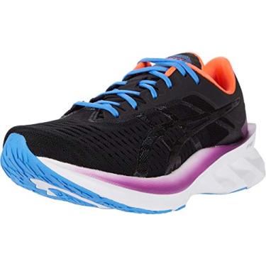 Imagem de Tênis de corrida feminino ASICS Novablast, Black/Black, 5.5