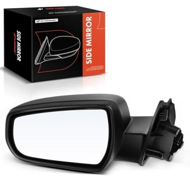 Imagem de A-Premium Espelho retrovisor elétrico do lado do motorista - compatível com Chevrolet Malibu 2013-2015, Malibu Limited 2016 - Espelho retrovisor externo preto não dobrável aquecido - Substituição #