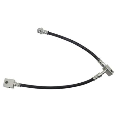 Imagem de TRQ Mangueira de freio frontal do lado do motorista compatível com 2008-2012 INFINITI EX35 2011-2012 G25 2007-2008 G35 G37 2006-2010 M35 M37 M45 M56 2009-2012 Nissan 370Z 2 009-2019 GT-R