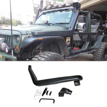 Imagem de Kit de snorkel para carro, mangueira de admissão de ar, compatível com Wrangler JK Front Side Snorkel Desert Admissão Duto Acessórios para carro