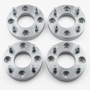 Imagem de ezaccessory Adaptadores de 4 rodas 4 x 4 (4 x 101,6) para 4 x 110 | Serve para Chevy Vega Olds Starfire & Mount Wheels da Honda ATV Pioneer Série 700 | 2,54 cm de espessura